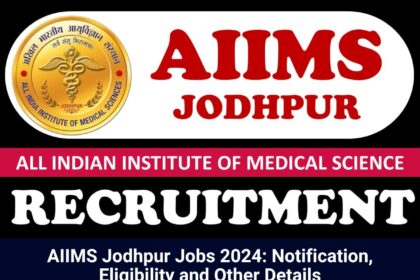 AIIMS Jodhpur Jobs 2024