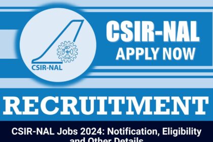 CSIR-NAL Jobs 2024