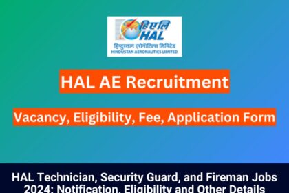 HAL Jobs 2024