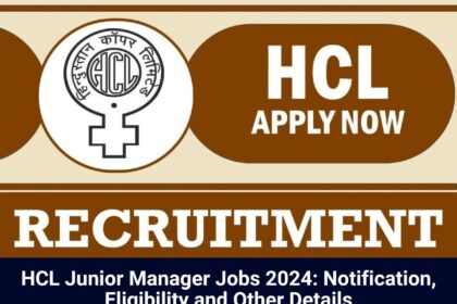 HCL Jobs 2024