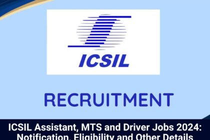 ICSIL Jobs 2024