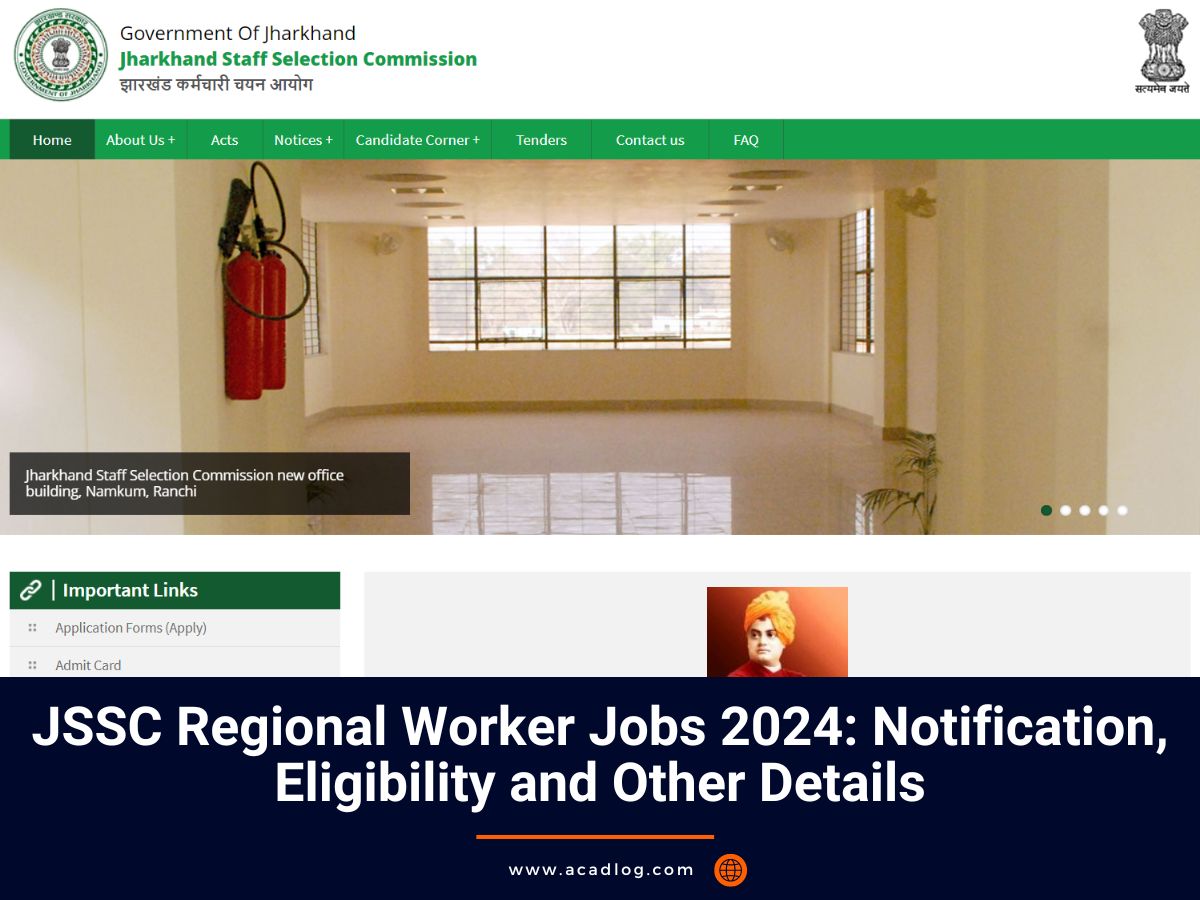 JSSC Jobs 2024