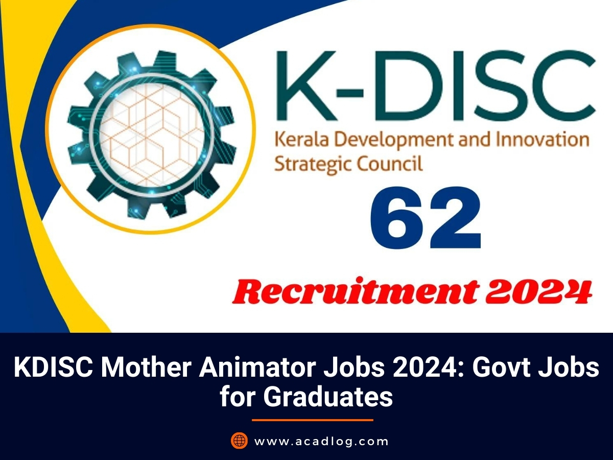 KDISC Mother Animator Jobs 2024