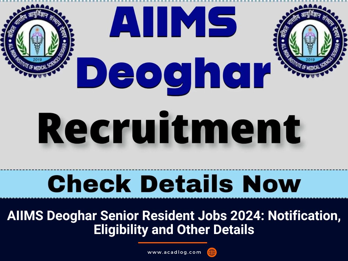 AIIMS Deoghar Jobs 2024