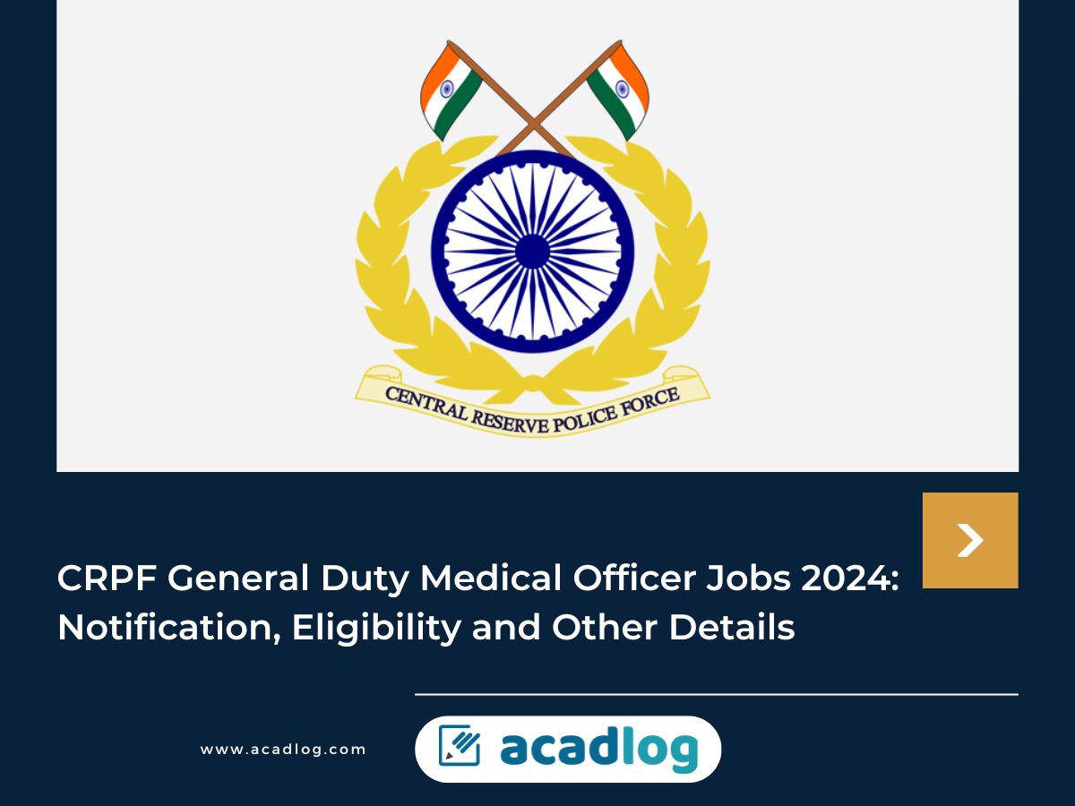 CRPF Jobs 2024