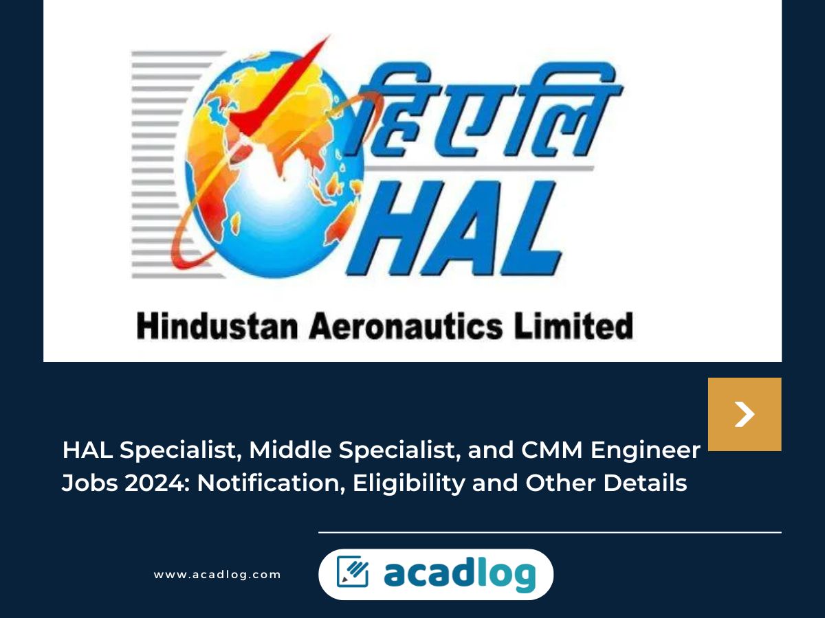 HAL Jobs 2024