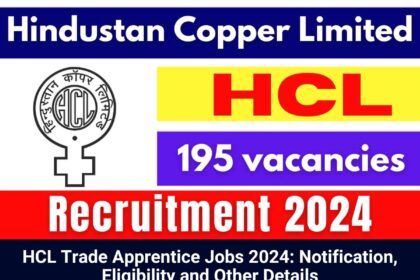 HCL Trade Jobs 2024