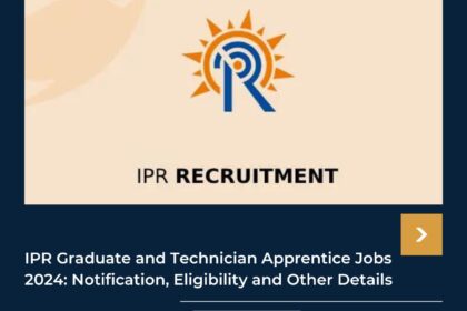 IPR Jobs 2024