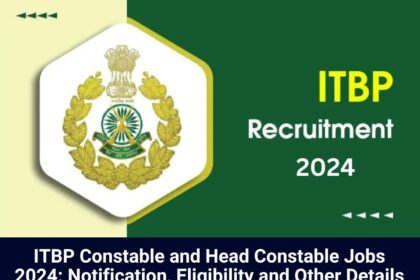 ITBP Jobs 2024