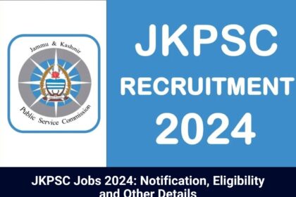 JKPSC Jobs 2024