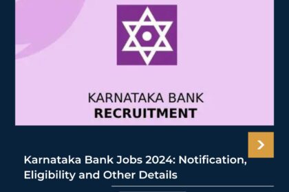 Karnataka Bank Jobs 2024