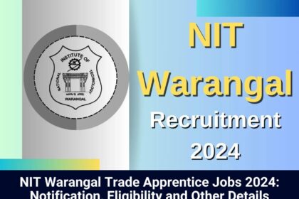 NIT Warangal Jobs 2024