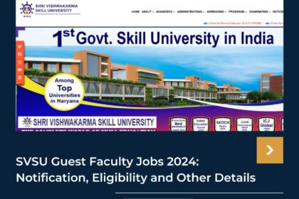 SVSU Jobs 2024