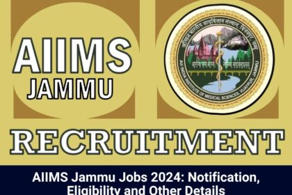 AIIMS Jammu Jobs 2024