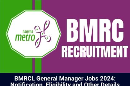 BMRCL Jobs 2024