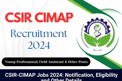CSIR-CIMAP Jobs 2024