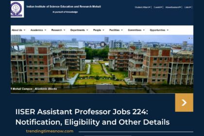 IISER Jobs 224