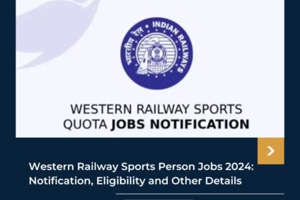 Western Railway Jobs 2024