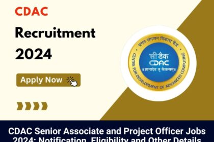 CDAC Jobs 2024