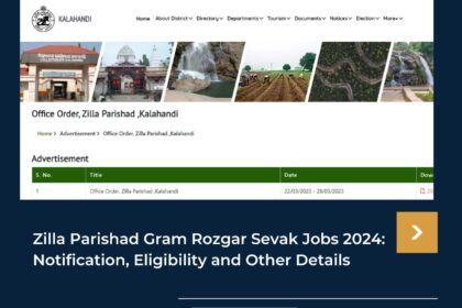 Zilla Parishad Jobs 2024